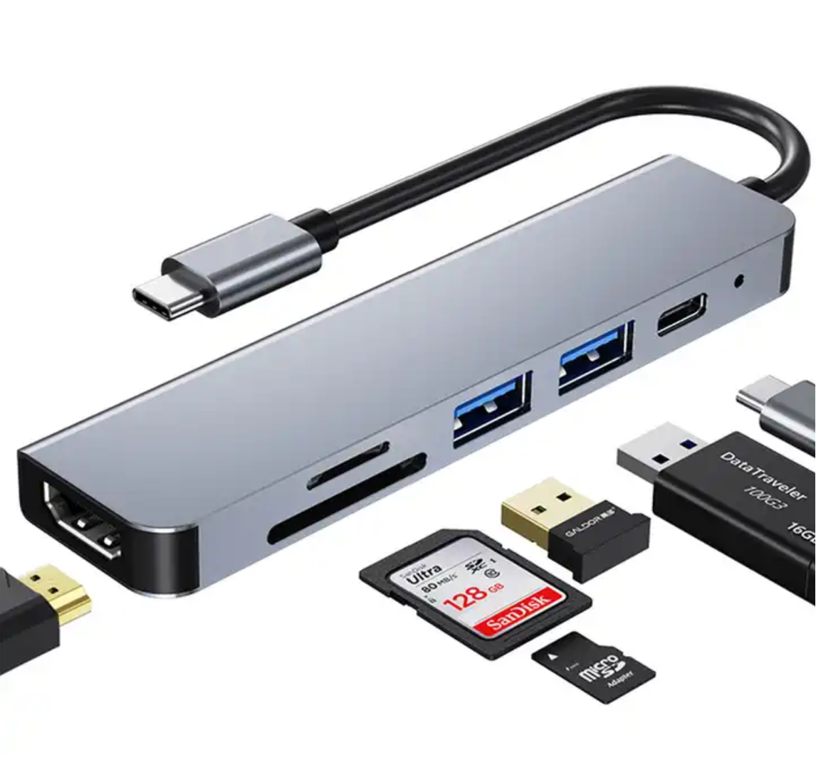 6 In 1 USB Hub docking station 6 合 1 USB 集线器 - Image 4