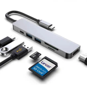 6 In 1 USB Hub docking station 6 合 1 USB 集线器