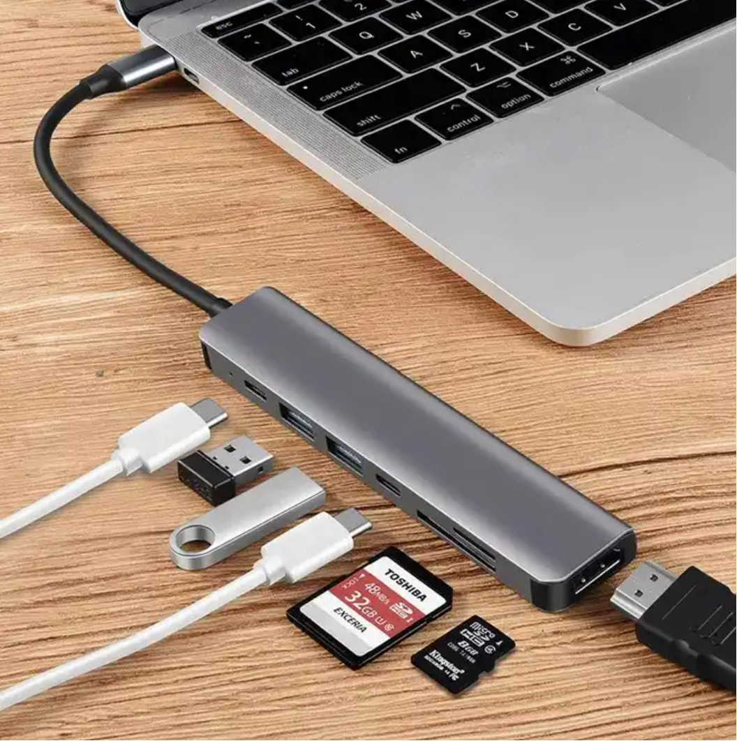7In 1 USB Hub docking station 7合 1 USB 集线器