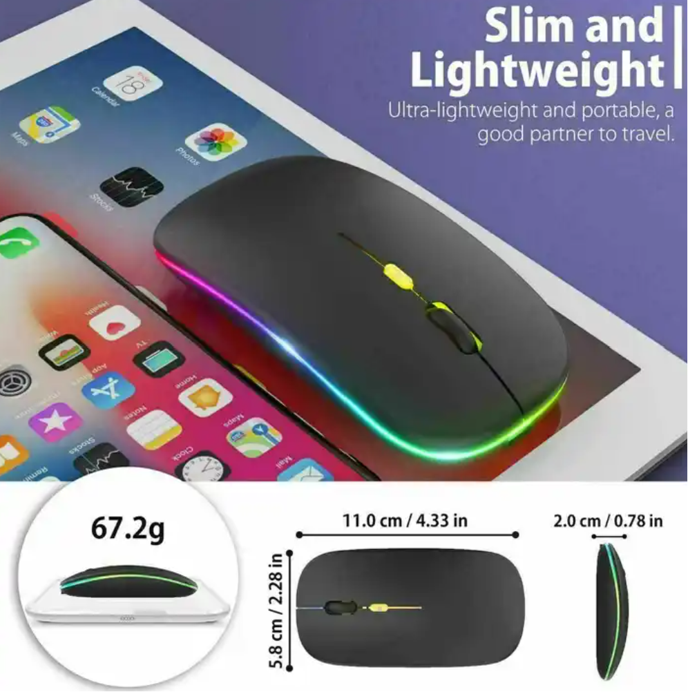 2.4G Wireless Charging Mouse 2.4G 无线充电鼠标
