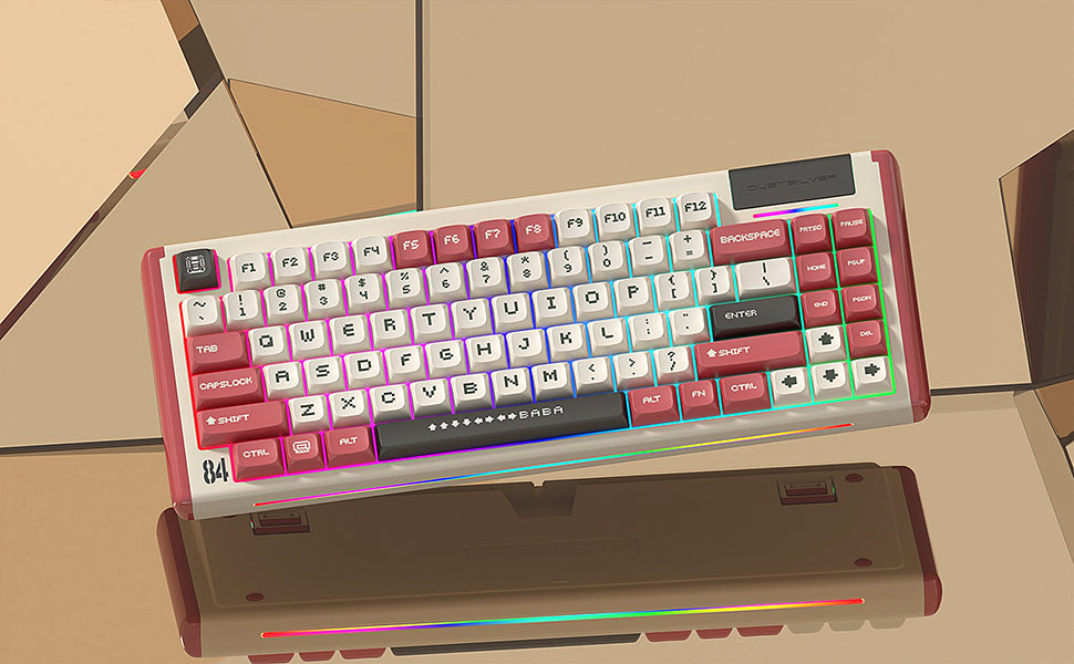 DUSTSILVER D84 Wireless Mechanical Keyboard DUSTSILVER D84 无线机械键盘 - Image 4