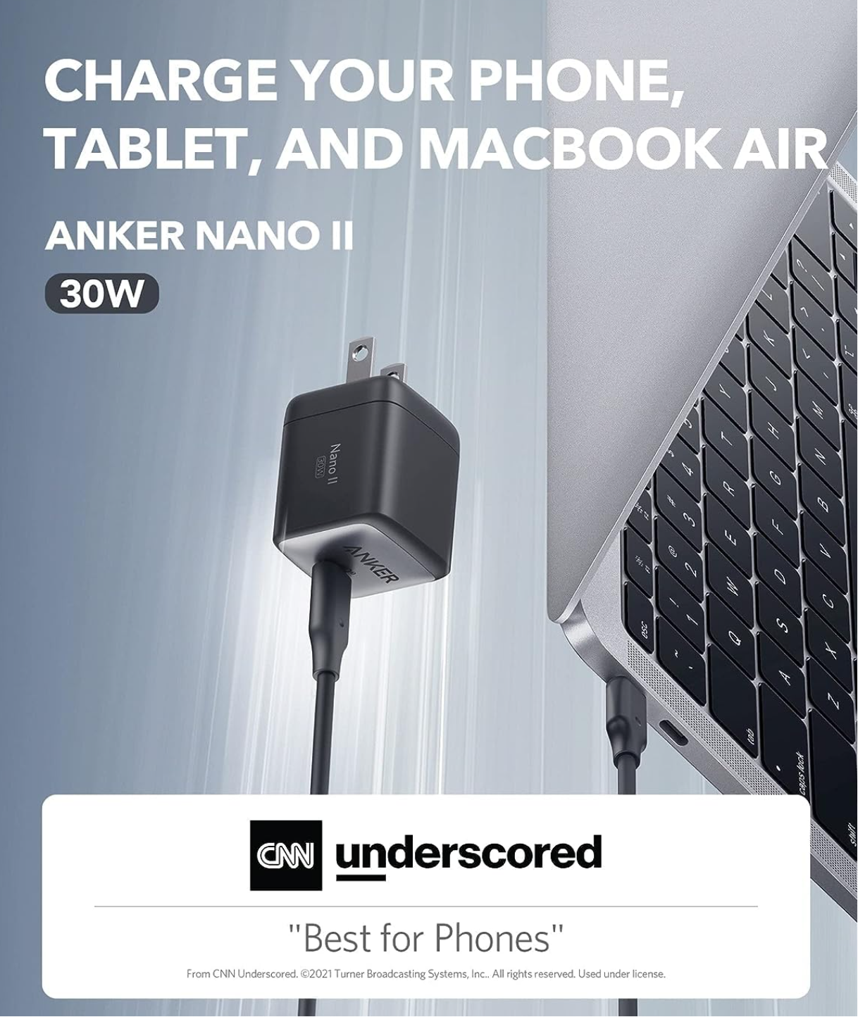 Anker fast charging kit USB-C Cable(2-Pack) Anker 快速充电套件 USB-C 线缆(2 套)