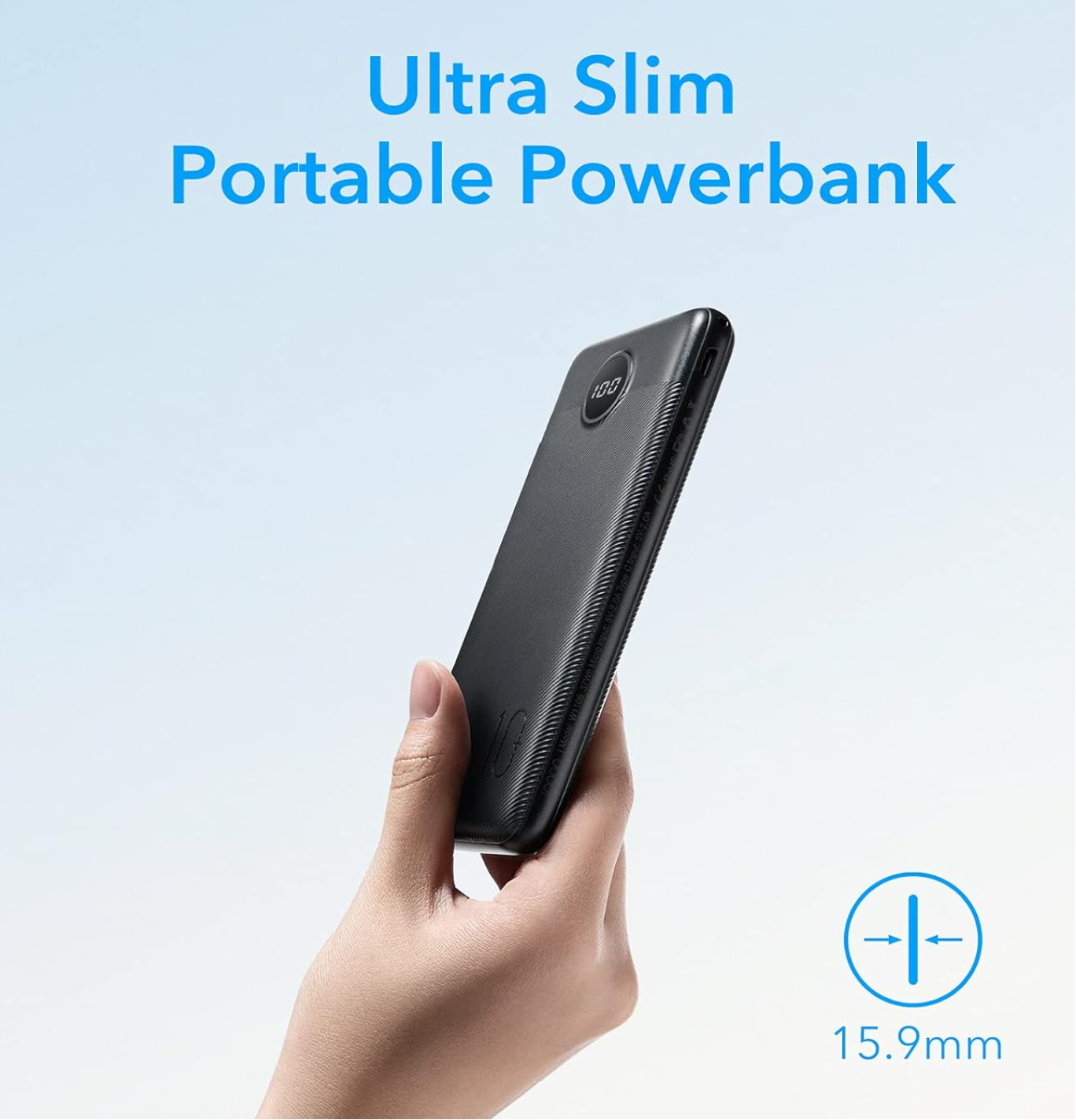 Power Bank 10000mAh, Slimmest Dual Output Portable Charger 充电宝 10000mAh,最薄的双输出便携式充电器 - Image 2